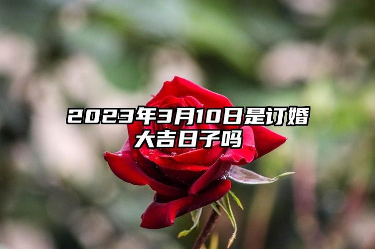 2023年3月10日是订婚大吉日子吗 是不是结婚好日子