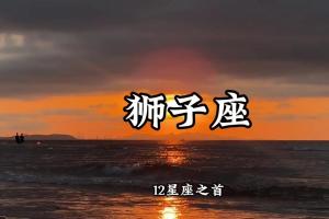 0312星座之首——狮子座.